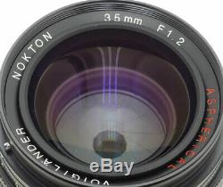 Voigtlander Nokton 35mm F1.2 Aspherical Lens. Hood For Leica M Mount
