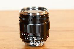 Voigtlander Nokton 35mm F1.2 ll VM Aspherical For Leica M Mount w hood