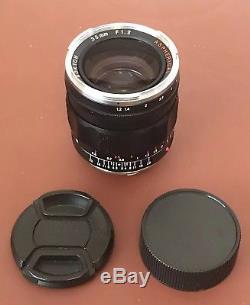 Voigtlander Nokton 35mm F/1.2 Aspherical Lens For Leica M Mount