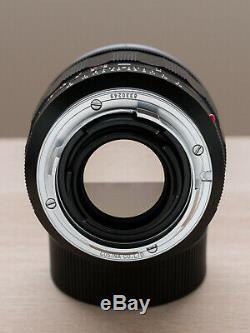 Voigtlander Nokton 35mm f/1.2 Asph II (Leica M mount) with B+W UV filter