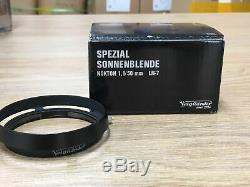 # Voigtlander Nokton 50mm F1.1 Leica M mount Bundle Special Hood
