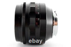 Voigtlander Nokton 50mm f1.1 Leica M Mount Lens (Black) With Hood & Box A8983
