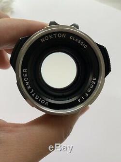 Voigtländer Nokton Classic 35mm f/1.4 MC (Version 1) Leica M Mount Lens
