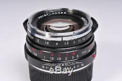 Voigtlander Nokton Classic SC 40mm F1.4 Lens in Leica M Mount