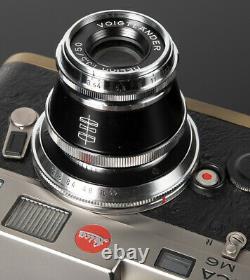 Voigtlander USA WARRANTY Heliar 50mm f/3.5 Leica M Mount Lens for all Leica M