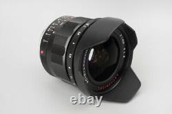 Voigtlander Ultron 21mm f/1.8 F1.8 Aspherical Lens, Wide Angle VM, Leica M Mount