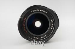 Voigtlander Ultron 21mm f/1.8 F1.8 Aspherical Lens, Wide Angle VM, Leica M Mount