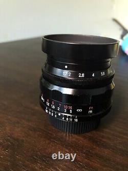Voigtlander Ultron 35mm f1.7 Aspherical Lens In Leica Thread Mount LTM L39