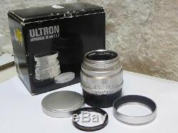 Voigtlander Ultron 35mm f1.7 Aspherical Vintage Line Silver Leica M Mount