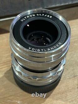 Voigtlander Ultron 35mm f/1.7 Aspherical Chrome Leica M Mount