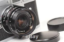 Voigtlander lens 50mm F2.5 COLR SKOPAR LTM with adapter for M Leica mount