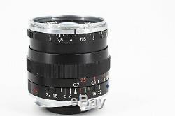 ZEISS Biogon T 35mm f/2 MF ZM Lens For Leica (Black) M-Mount (summicron)