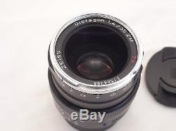 Zeiss 35mm f1.4 ZM Distagon for Leica M mount. Mint- in Box