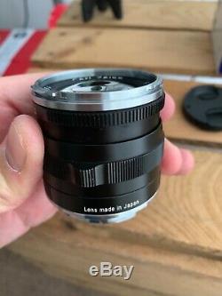 Zeiss 50mm F2 Planar T Zm Lens Leica M-mount Black