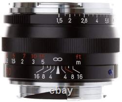 Zeiss 50mm f1.5 C Sonnar T ZM Leica M Mount Lens Black