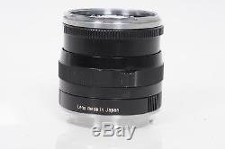 Zeiss 50mm f2 Planar T ZM Leica M Mount Lens 50/2 #815