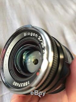 Zeiss Biogon 35mm F2 Leica Mount