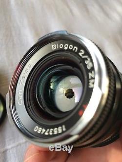 Zeiss Biogon 35mm F2 Leica Mount