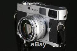 Zeiss Ikon Leica M-Mount 35mm Rangefinder With Zeiss 50mm F/1.5 Lens Custom Case