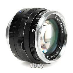 Zeiss ZM 50mm f1.5 Sonnar C Leica M Mount Lens Boxed