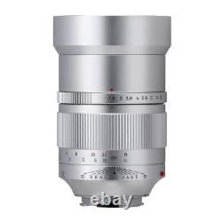 ZhongYi Mitakon SPEEDMASTER 90mm F1.5 for Leica M mount camera =Silver=